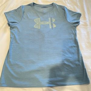 Under Armour light blue t-shirt size XL